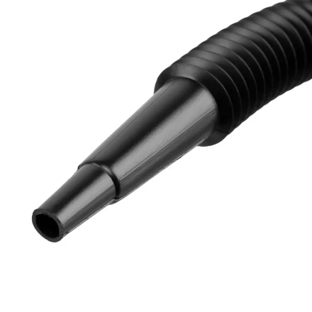 Воронка пластиковая 135 мм с металлическим ситом, гибким наконечником и непроливайкой Denzel 537210 купить в Урае