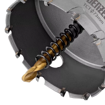 Коронка по металлу твердосплавная, 73 мм Denzel 724021 купить в Урае