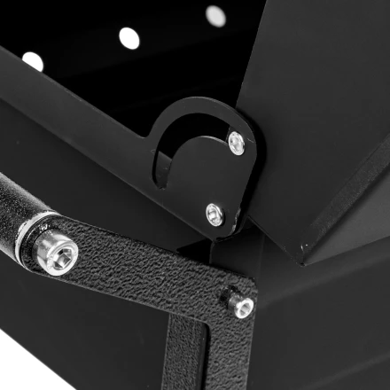 Мангал сварной на колесах Camping Palisad 69686, 662 х 390 х 152/805 мм, сталь 2 мм, кочерга в комплекте, купить в Урае