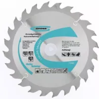 Пильный диск по дереву 130 x 20/16 x 24Т GROSS 73301