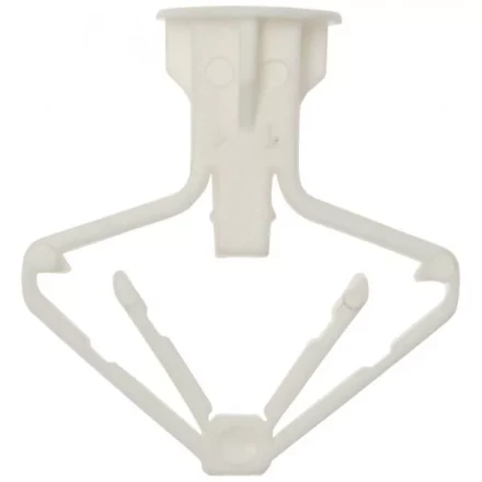 Дюбель ЗУБР &quot;МАСТЕР&quot; полипропиленовый, тип &quot;Бабочка&quot;, для пустотелых конструкций, 10 х 50 мм, 100 шт 4-301325 купить в Урае