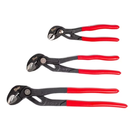 Набор переставных клещей КВТ НПК-03 с кнопочной фиксацией (85285) купить в Урае