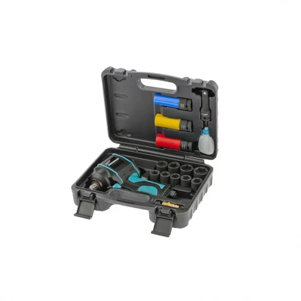 Гайковёрт пневматический ударный Gross Twin Hammer G985K2 с набором 17 предметов 57445 купить в Урае