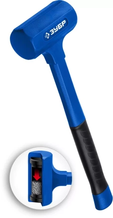 ЗУБР БМО, 42 мм, 450 г, безынерционный молоток, Профессионал (2049-450) купить в Урае