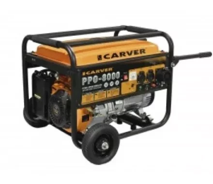 Генератор бензиновый CARVER PPG-8000 LT-190F купить в Урае