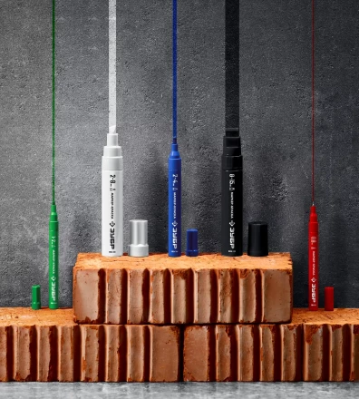 ЗУБР МК-800 зеленый, 2-8 мм клиновидный маркер-краска (06327-4) купить в Урае