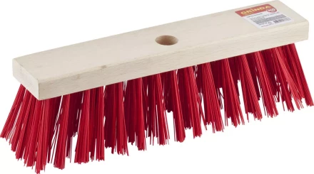 Щетка GRINDA &quot;EURO&quot; уличная без ручки, буковая колодка, жесткая щетина, 30см 39192-30 купить в Урае