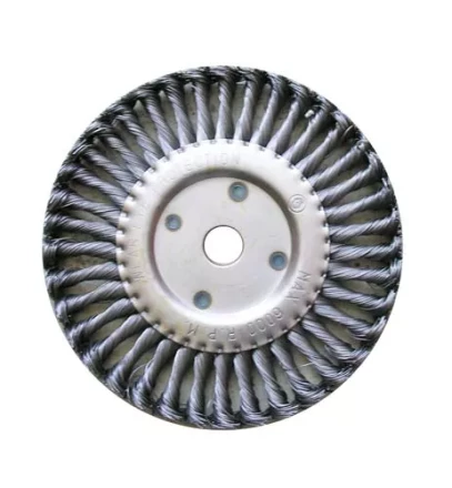 Щетка для УШМ дисковая ф22,2/200 мм, ст.витая 1/20 51587 купить в Урае