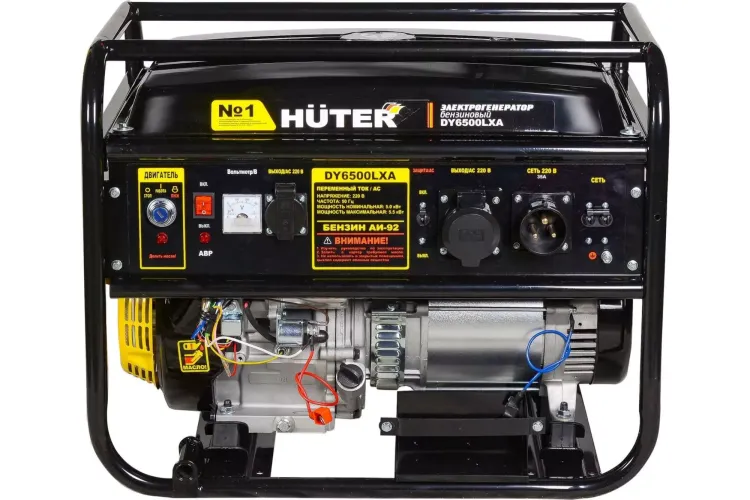 Генератор бензиновый Huter DY6500LXA с АВР купить в Урае
