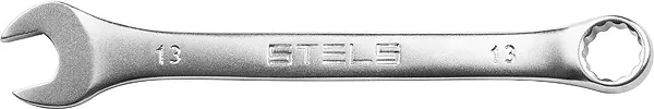 Ключ комбинированный 15 мм CrV матовый хром STELS 15212 купить в Урае