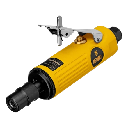 Пневмошлифмашина прямая Denzel 57464 PGS25000, 25000 об/мин, 10 шлиф. камней, цанга - 3, 6 мм, 113 л/мин купить в Урае