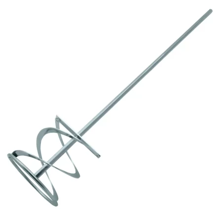 Миксер для красок и штукатурных смесей Denzel, 120 х 600 мм, оцинкованный, шестигранный хвостовик 10мм, 848467 купить в Урае