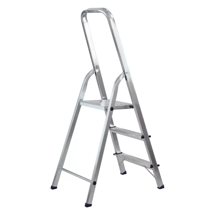 Стремянка усиленная MTX 9771277, 3 ступени, алюминиевая, Россия купить в Урае