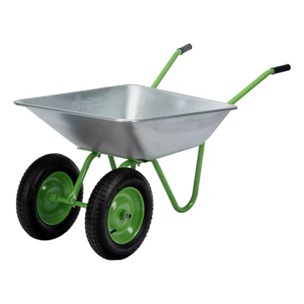 Тачка садовая Сибртех 689135, 2-х колесная, грузоподъемность 120 кг, объем 65 л купить в Урае