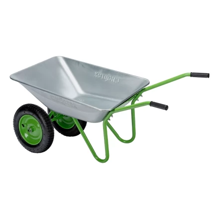 Тачка садовая Сибртех 689135, 2-х колесная, грузоподъемность 120 кг, объем 65 л купить в Урае