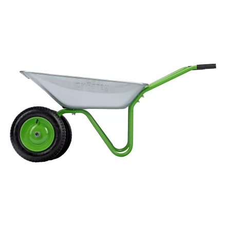 Тачка садовая Сибртех 689135, 2-х колесная, грузоподъемность 120 кг, объем 65 л купить в Урае