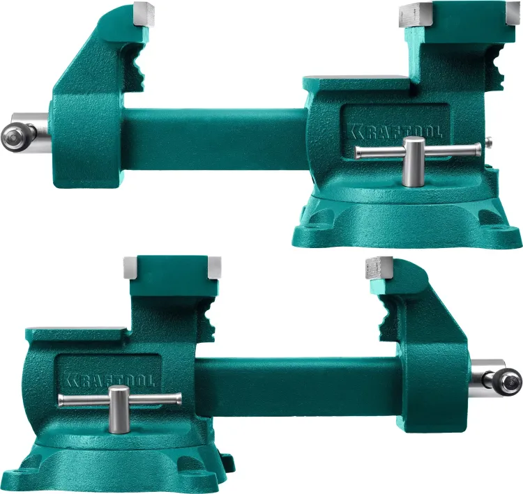 Тиски KRAFTOOL Reversible слесарные 32705-165 купить в Урае