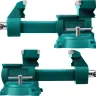 Тиски KRAFTOOL Reversible слесарные 32705-165 купить в Урае
