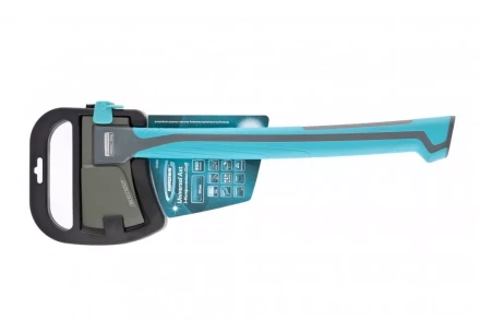 Топор универсальный 800 гр кованый тефлоновое покрытие двухкомпонентное пластиковое топорище 450 мм Gross 21452 купить в Урае