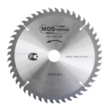 Пильный диск по дереву MOS-DISTAR (Стандарт) PSD2506030 купить в Урае