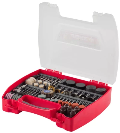 Набор мини-насадок ЗУБР для гравировальных машин, 220 предметов 35903-H220 купить в Урае