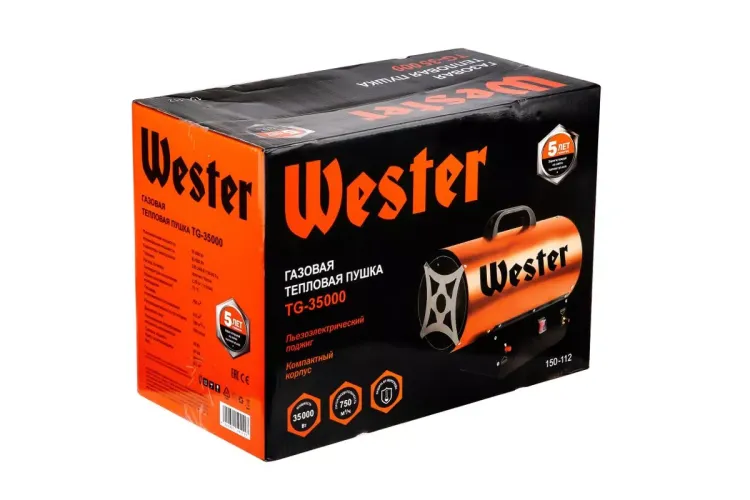 Тепловая пушка WESTER TG-35000 купить в Урае