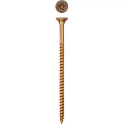 Шурупы ЗУБР "МАСТЕР" по дереву желтопассивированные, 4.5x50мм, 25шт 300396-45-050