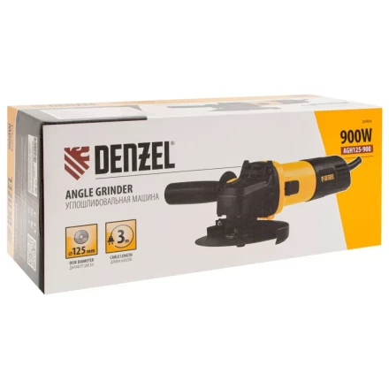 Угловая Машина шлифовальная Denzel AGH125-900 26904 купить в Урае