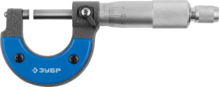 Микрометр ЗУБР &quot;ЭКСПЕРТ&quot; гладкий механический, МК 25, диапозон 0-25мм, шаг измерения 0,01мм 34480-25_z01 купить в Урае