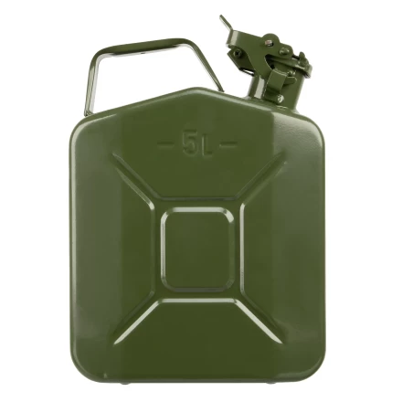 Канистра для топлива, металлическая, толщина стенок 0,8мм, 5 литров Россия 53140 купить в Урае