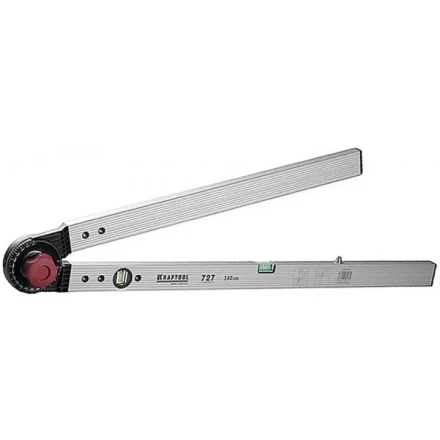 Уровень KRAFTOOL алюминиевый угловой, 1-270 градусов, 600 / 1400мм 34727-140 купить в Урае