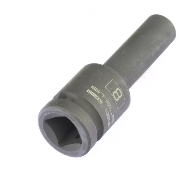 Головка ударная удлиненная шестигранная 8 мм 1/2" CrMo  Stels 13932 купить в Урае
