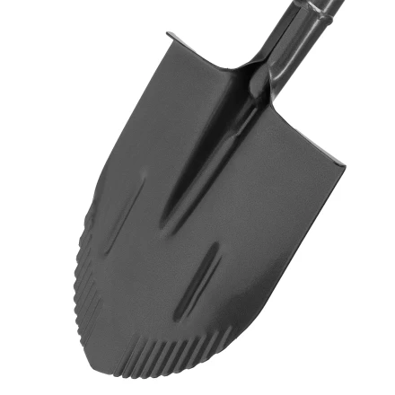 Лопата штыковая Сибртех, 210х290х1150 мм, цельнометаллическая, с зубьями, 61369 купить в Урае