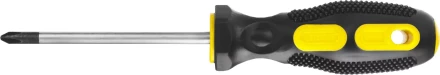 Отвертка STAYER "MASTER", двухкомпонентная рукоятка, магнитный наконечник, PH2x100мм 2510-2-10_z01 купить в Урае
