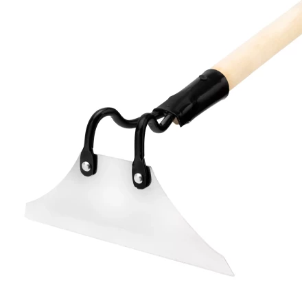 Мотыга, нержавеющая сталь, 220х85х1300 мм, деревянный черенок Сибртех 62374 купить в Урае