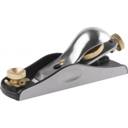 Рубанок KRAFTOOL Premium серии "PRO" металлический, рукоятка – Бубинга, модель “9”, 160х44мм, нож 35мм, лезвие 3мм 1-18550-15_z01