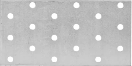 Пластина соединительная ЗУБР &quot;МАСТЕР&quot;, 60х120мм, 20шт 310255-060-120 купить в Урае