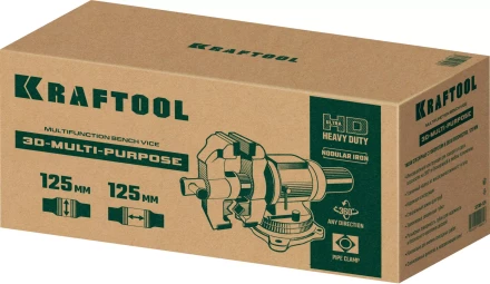 Тиски KRAFTOOL 3D Multi-Purpose 32706-125 купить в Урае