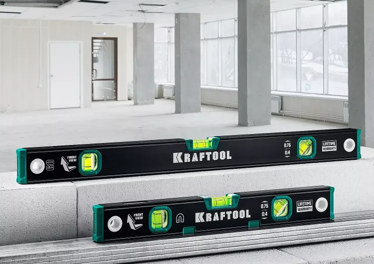 Профессиональный уровень с зеркальным глазком KRAFTOOL 34781-60 купить в Урае