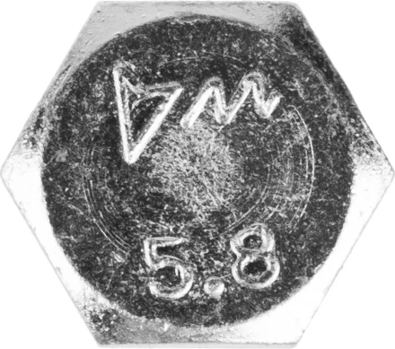 Болт ЗУБР &quot;МАСТЕР&quot; с шестигранной головкой, ГОСТ 7798-70, класс прочности 5.8, оцинкованный, M12x60мм, 5кг 303080-12-060 купить в Урае