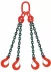 Строп цепной четырехветвевой 4СЦ 26.5 т L=5.5 м 8 кл с ОВ 26.5т купить в Урае