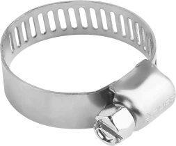 Хомуты нержавеющие с просечной лентой 8 мм пакет серия ПРОФЕССИОНАЛ