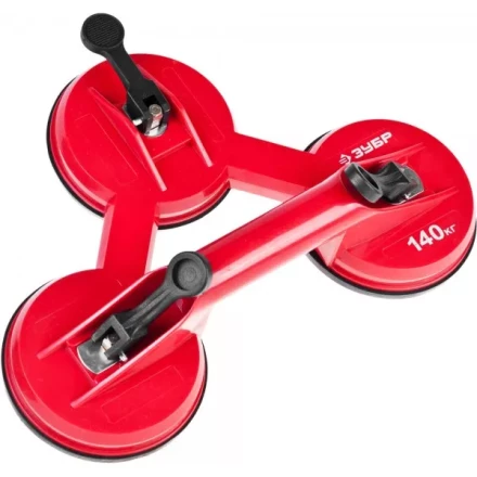 ЗУБР &quot;МАСТЕР&quot;. Стеклодомкрат пластмассовый, тройной, 100кг 33724-3 купить в Урае