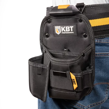 Быстросъемная поясная сумка модульного типа на клипсе с широким держателем КВТ СМ-08 (91981) купить в Урае
