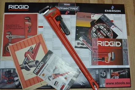 Прямой трубный ключ для тяжелых работ 36  31035 купить в Урае