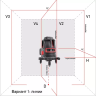 Нивелир лазерный ADA Combine 4V+6Dots купить в Урае