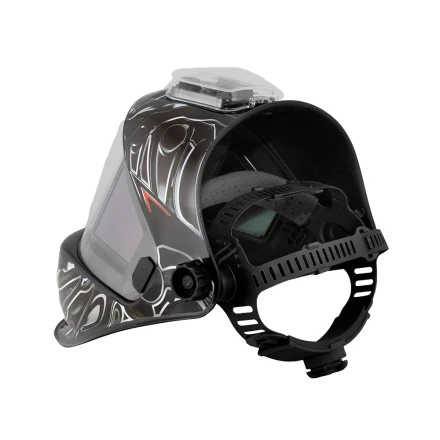 Маска сварщика Корунд МЕГА чёрная ф-р MEGA внеш. регулировка в коробке купить в Урае