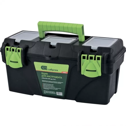Ящик для инструментов 16” с органайзерами Сибртех 90807 купить в Урае