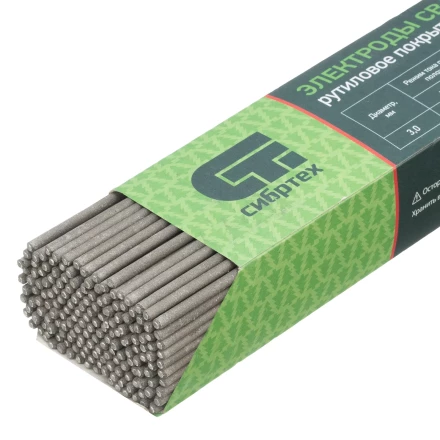 Электроды MP-3, диам. 3 мм, 4,5 кг., рутиловое покрытие Сибртех 97532 купить в Урае