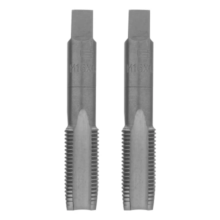 Метчик ручной М16 х 1.5 мм, комплект из 2 шт Сибртех 76644 купить в Урае
